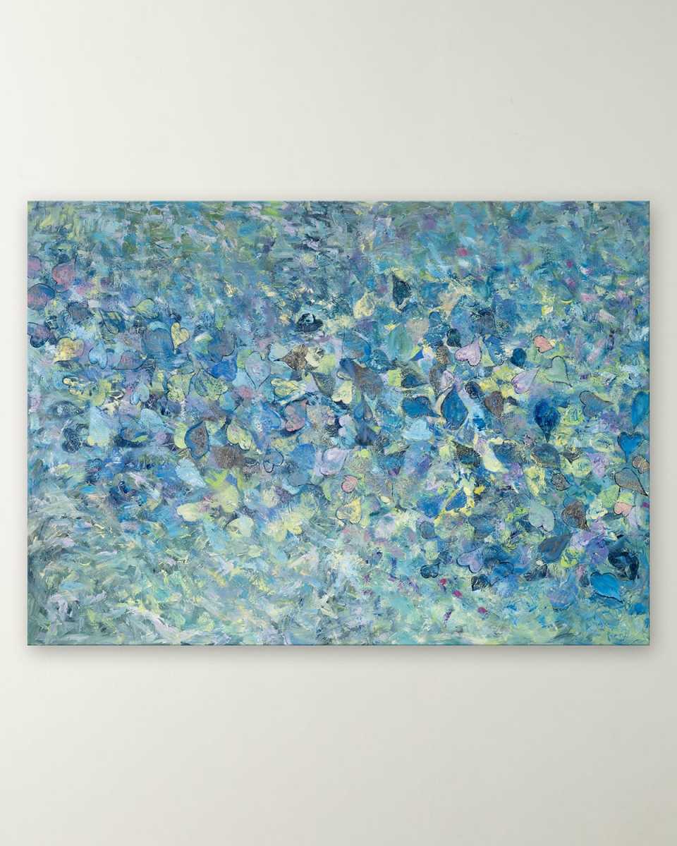 "Stillness in Color" Hand-Embellished Giclee by Lara Brooke